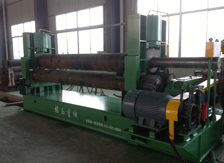 W11S-16×2500 上(shàng)輥萬能(neng)卷闆機(ji)客戶現(xiàn)場